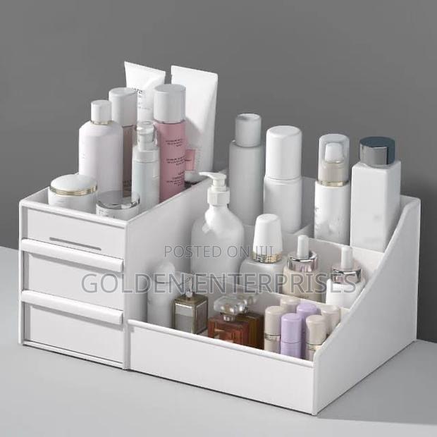 Cosmetic Storage Box With Drawers - main view