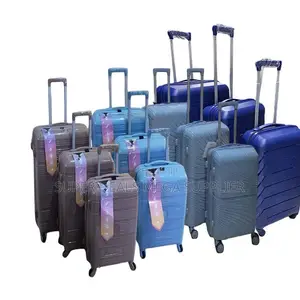 Protective 3 in 1 Unbreakable Rubber Suitcase Briefcase Travel Bags