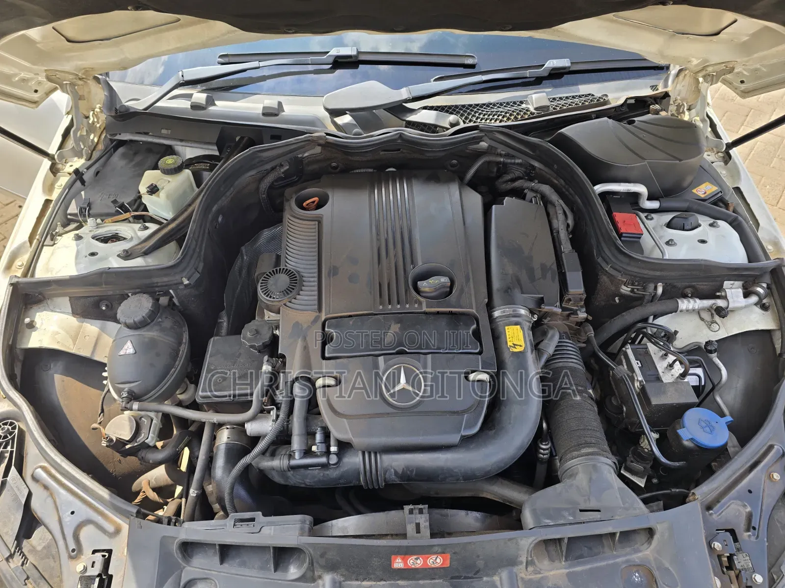 Mercedes-Benz C180 2014 White