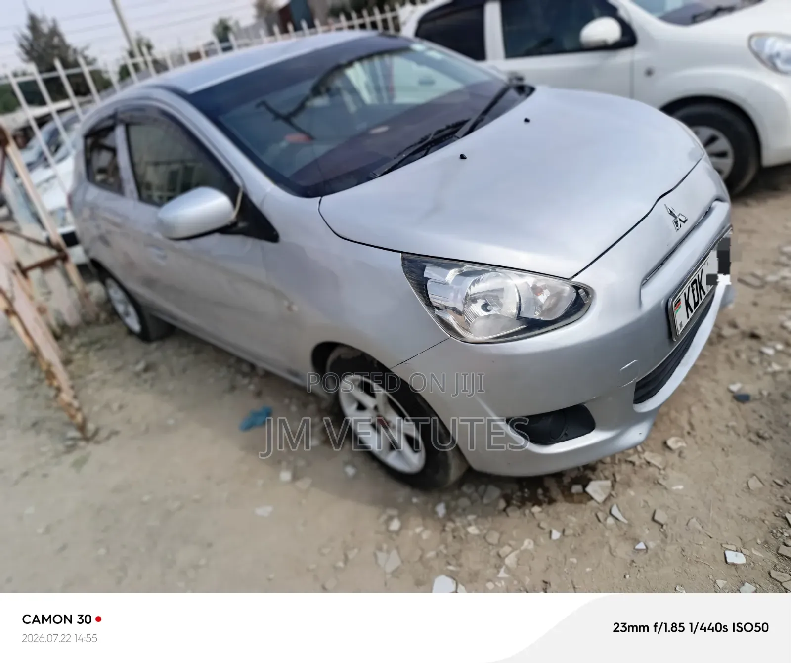 Mitsubishi Mirage 2015 Silver