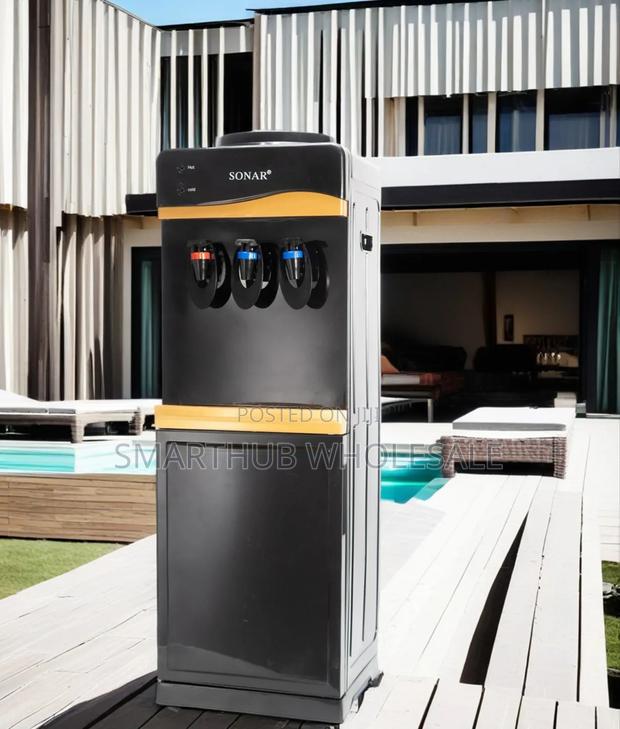 Black B7c Sonar 3 Taps Hot,normal and Cold Dispenser