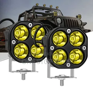 2_square Led Pod Lights High Performance Offroad Fog Lights