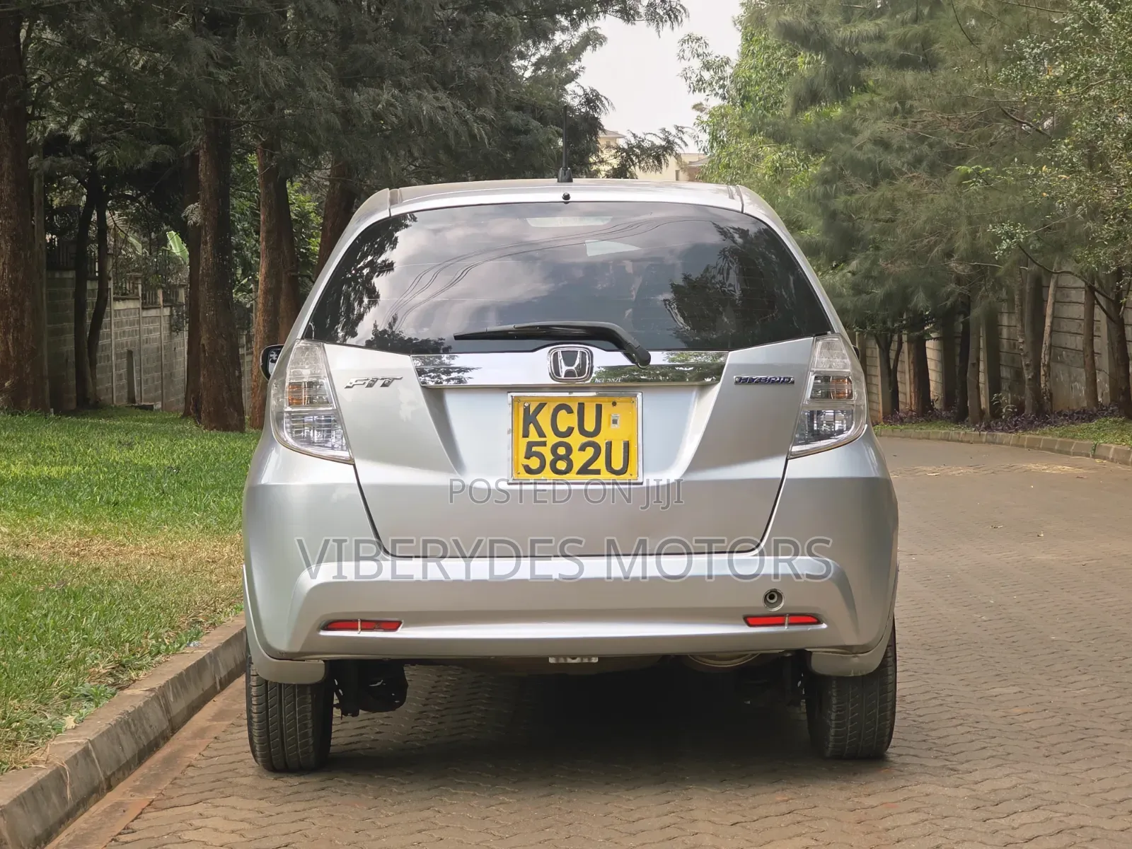 Honda Fit 2012 Silver