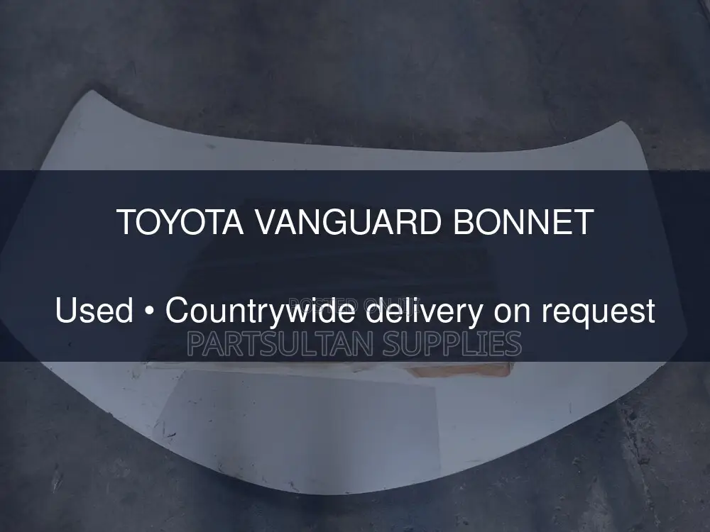 Toyota Vanguard Bonnet