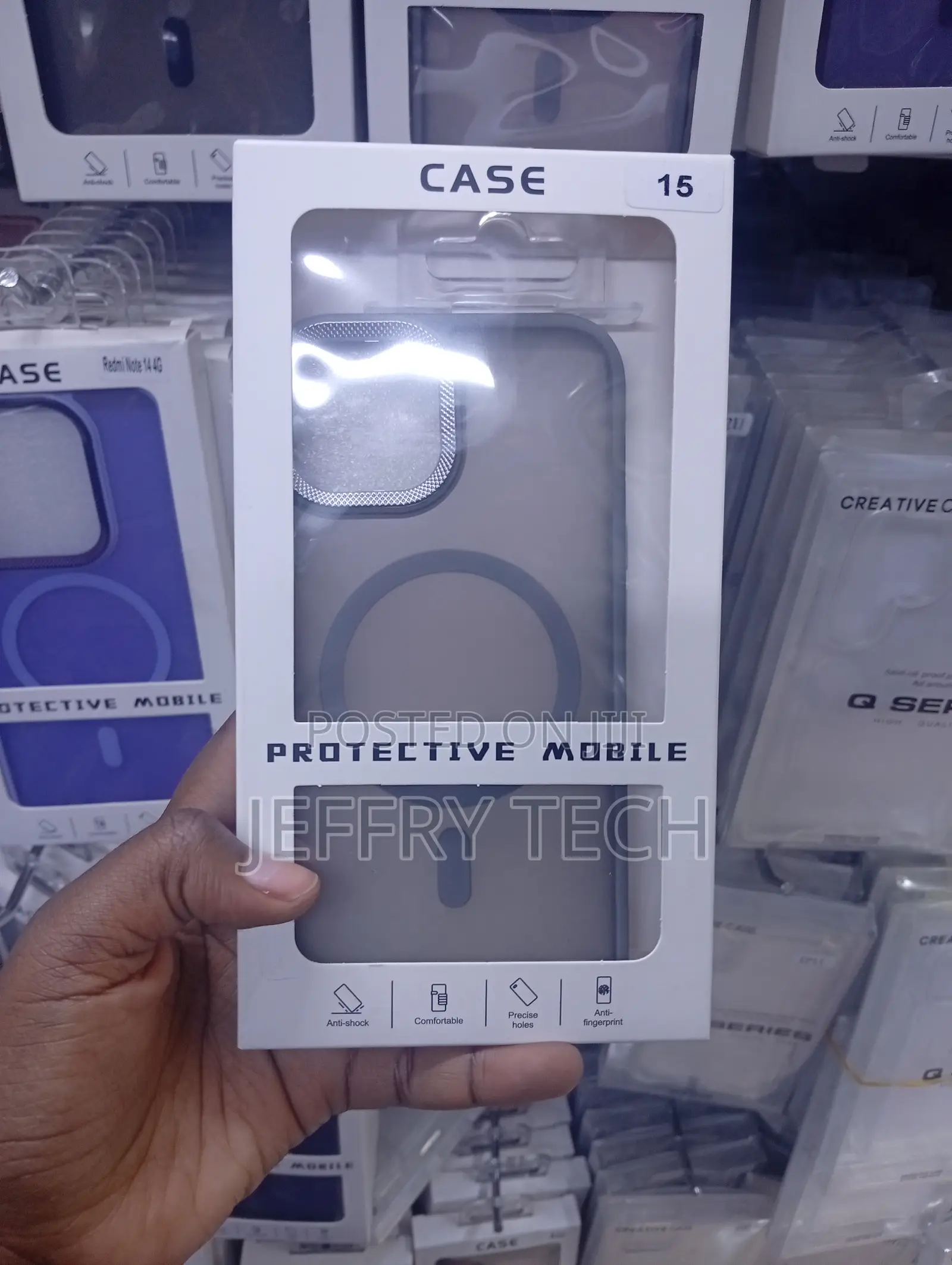 iPhone 15 Pro Max Large Square Opening at the Top Case