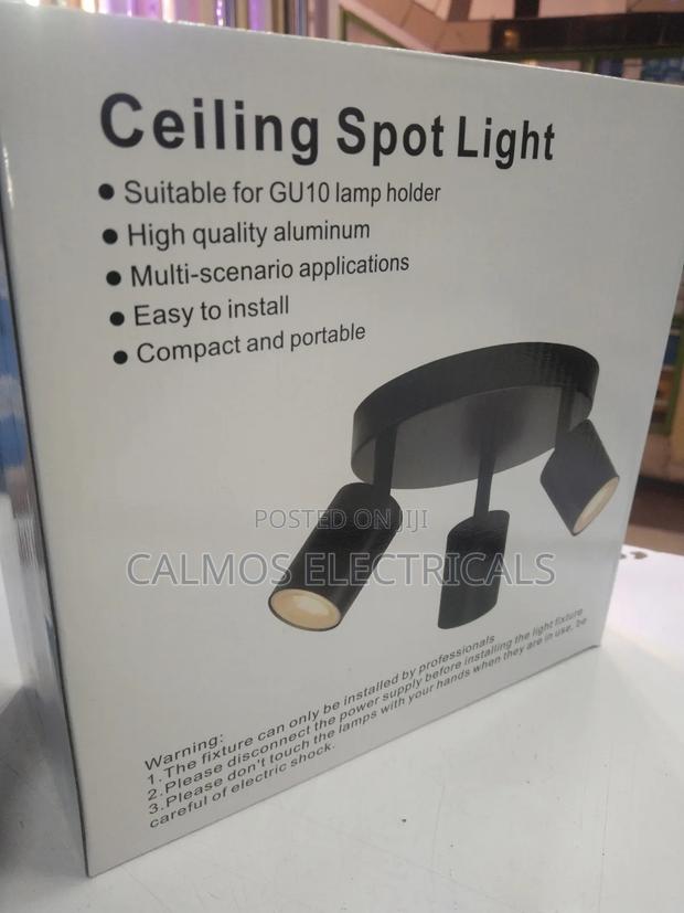 GU10 Ceiling Spot Light 3ways - thumbnail 2
