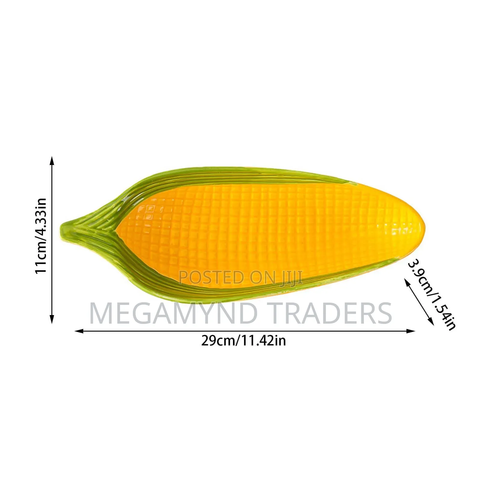 Leaf Shape Serving Bowl / Ceramic Maize Leaf Bowl