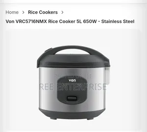 5 Litres Von Electric Rice Cooker