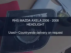 RHS Mazda Axela 2006 - 2008 Headlight