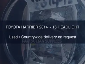 Toyota Harrier 2014 - 16 Headlight
