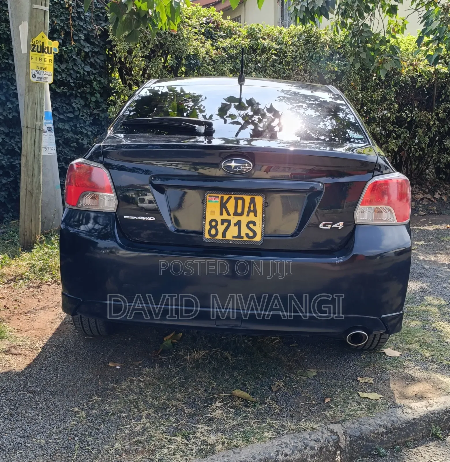 Subaru Impreza 2.0i Limited 4-dr 2013 Black