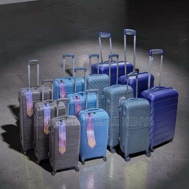 Reinforced 3 in 1 Unbreakable Rubber Suitcase Briefcase Travel Bags - thumbnail 2