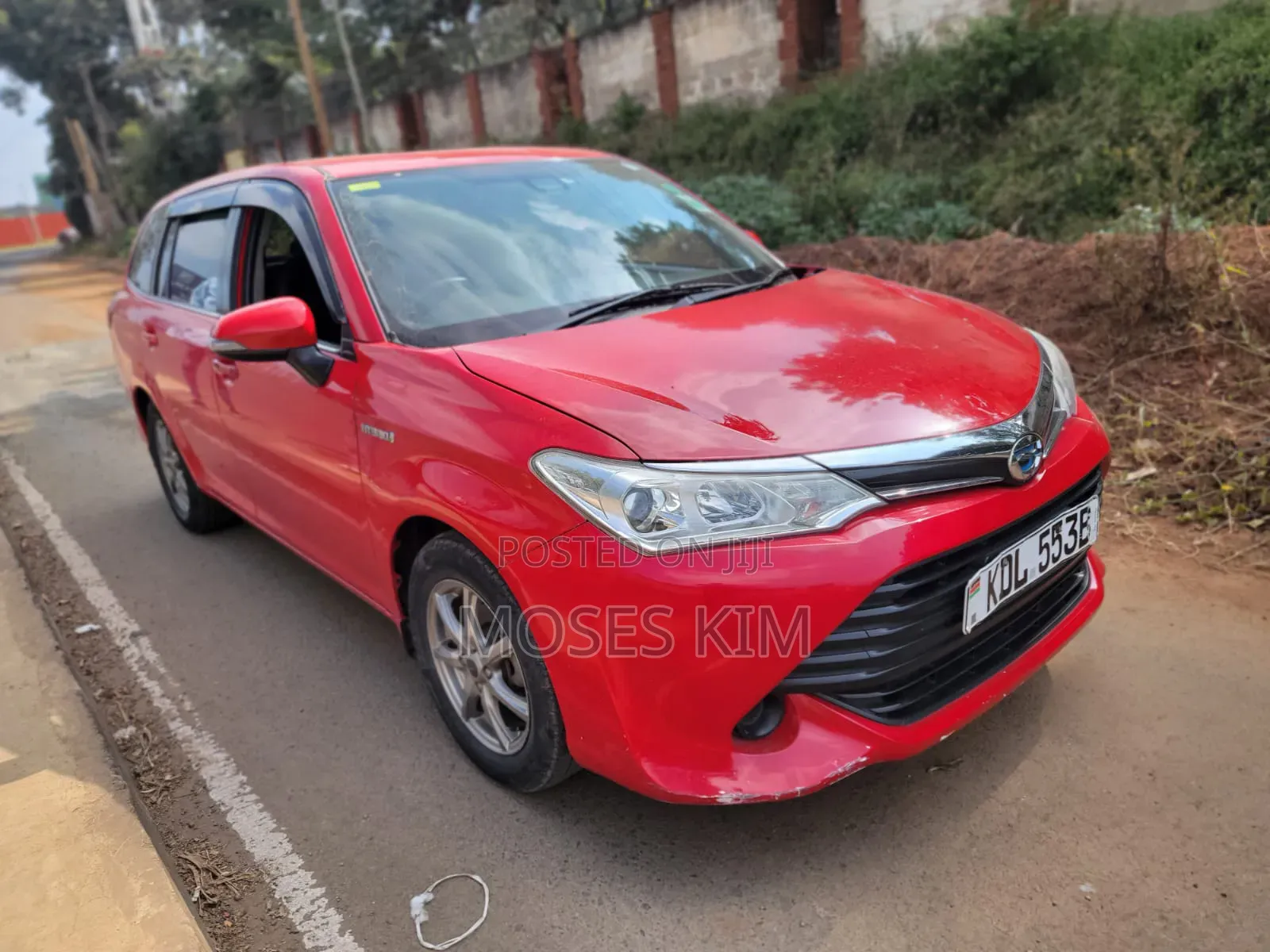 Toyota Corolla Fielder 2016 Red