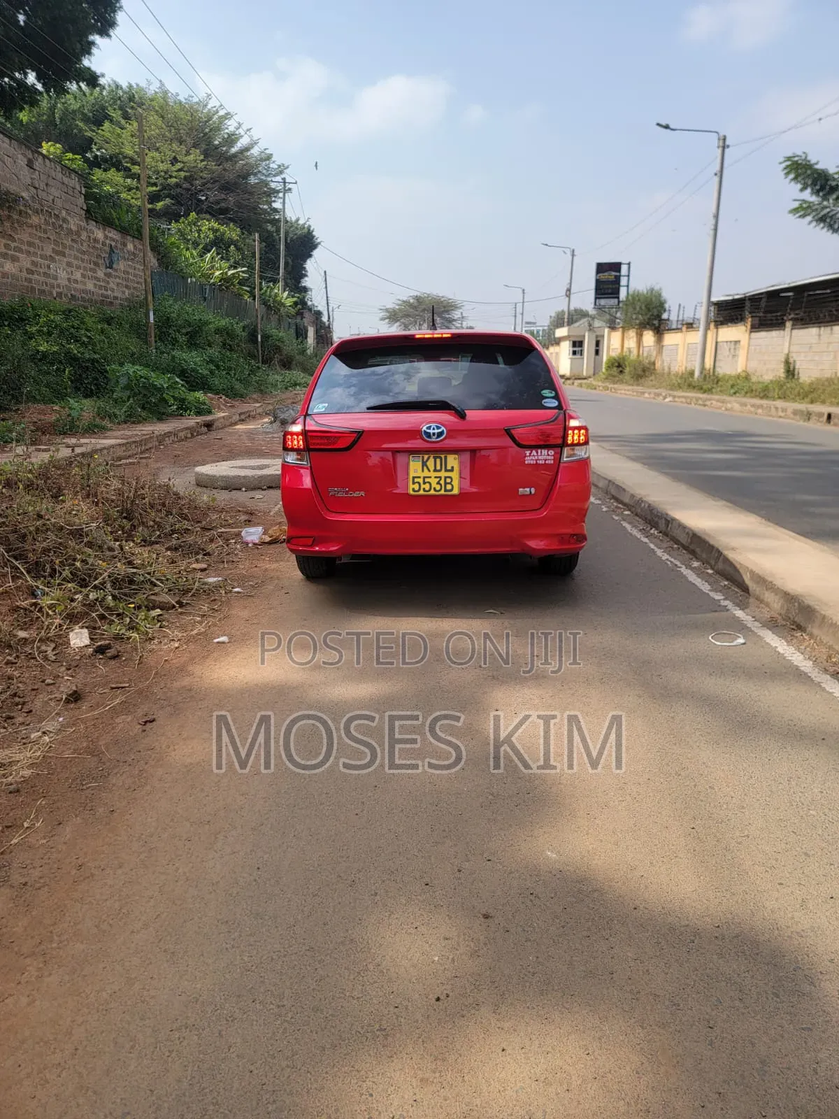 Toyota Corolla Fielder 2016 Red