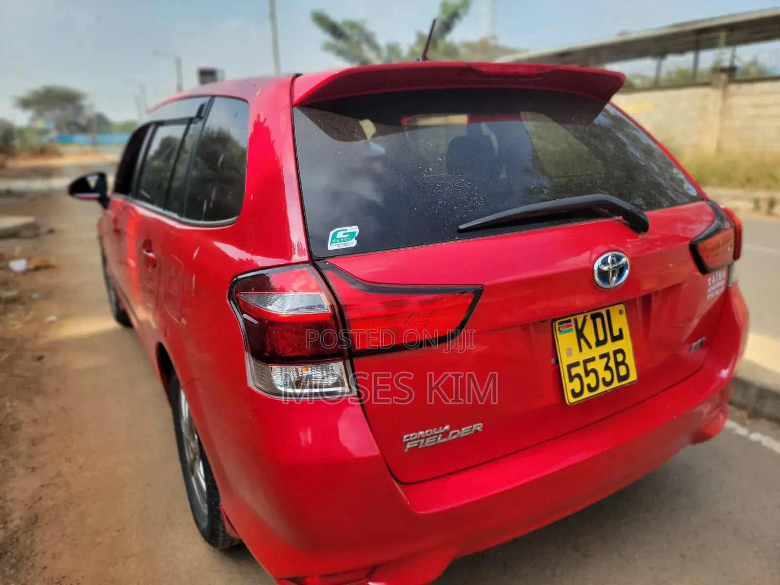 Toyota Corolla Fielder 2016 Red