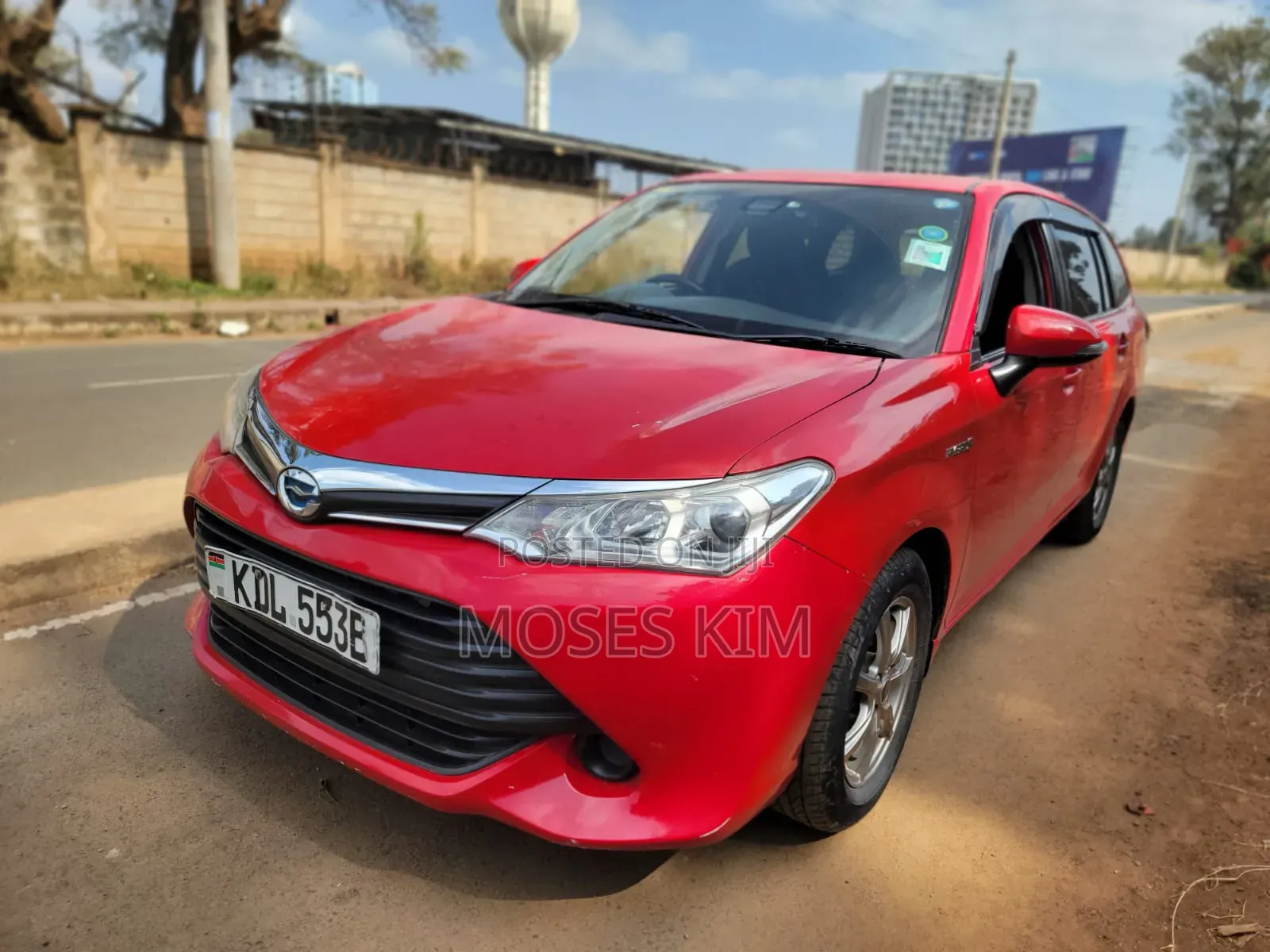 Toyota Corolla Fielder 2016 Red