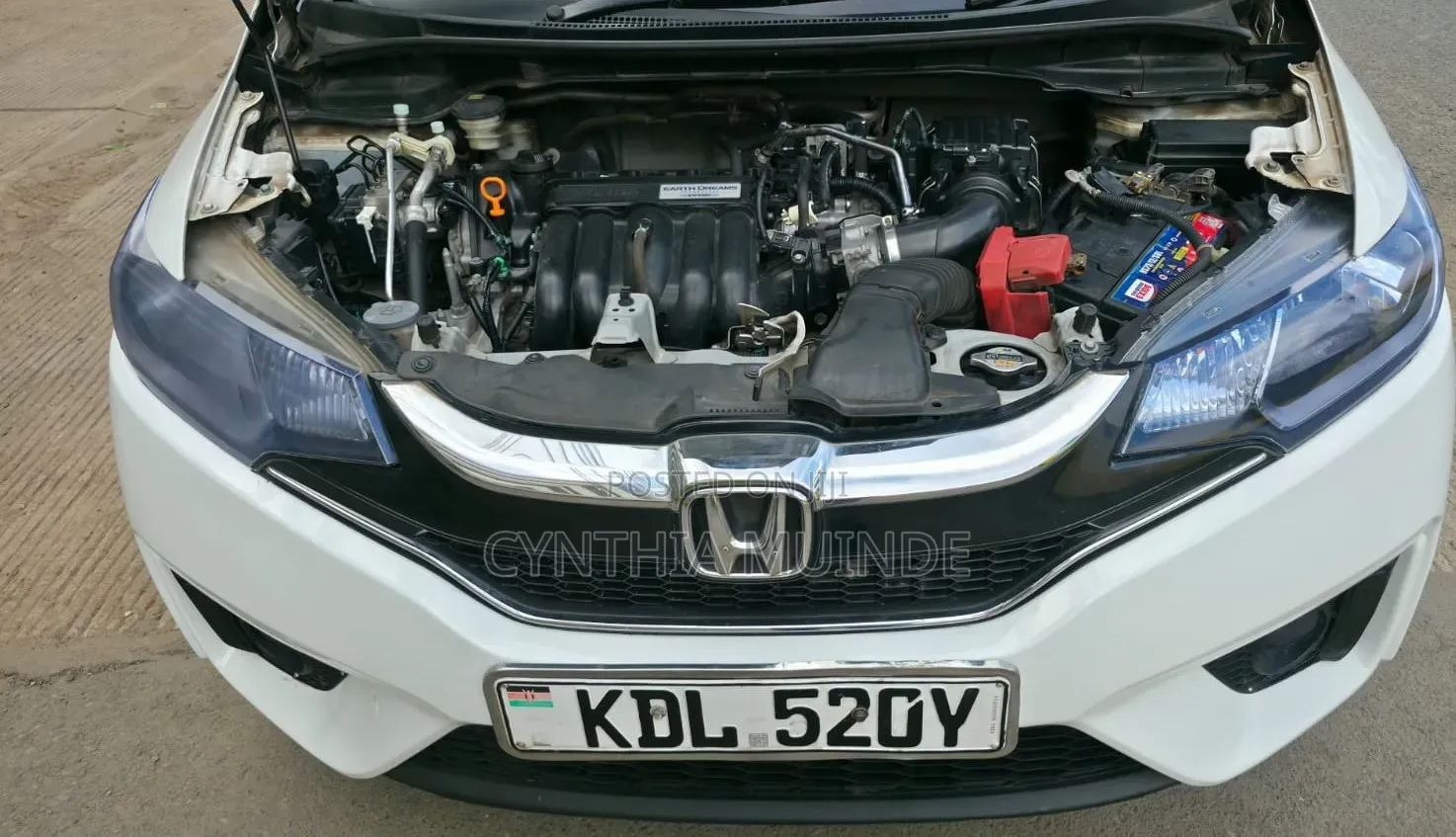 Honda Fit 2015 White