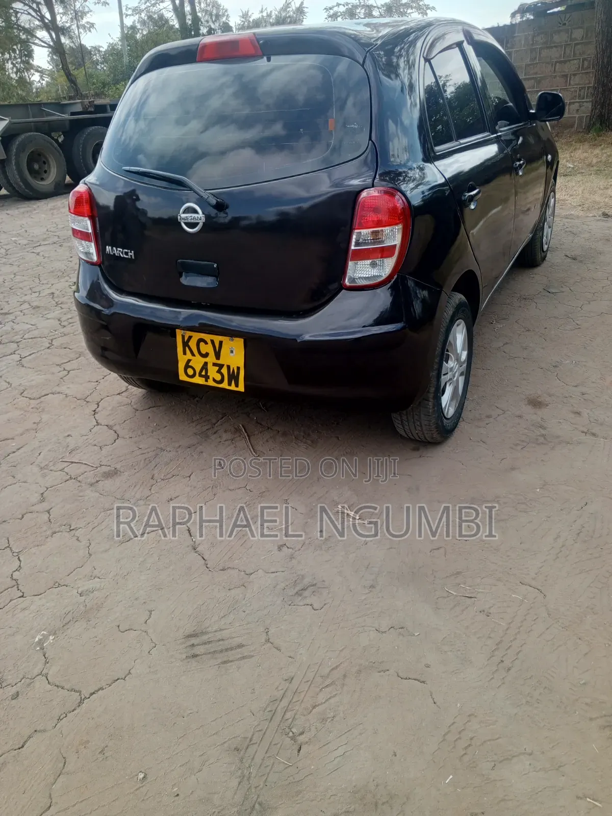 Nissan March 2012 Purple