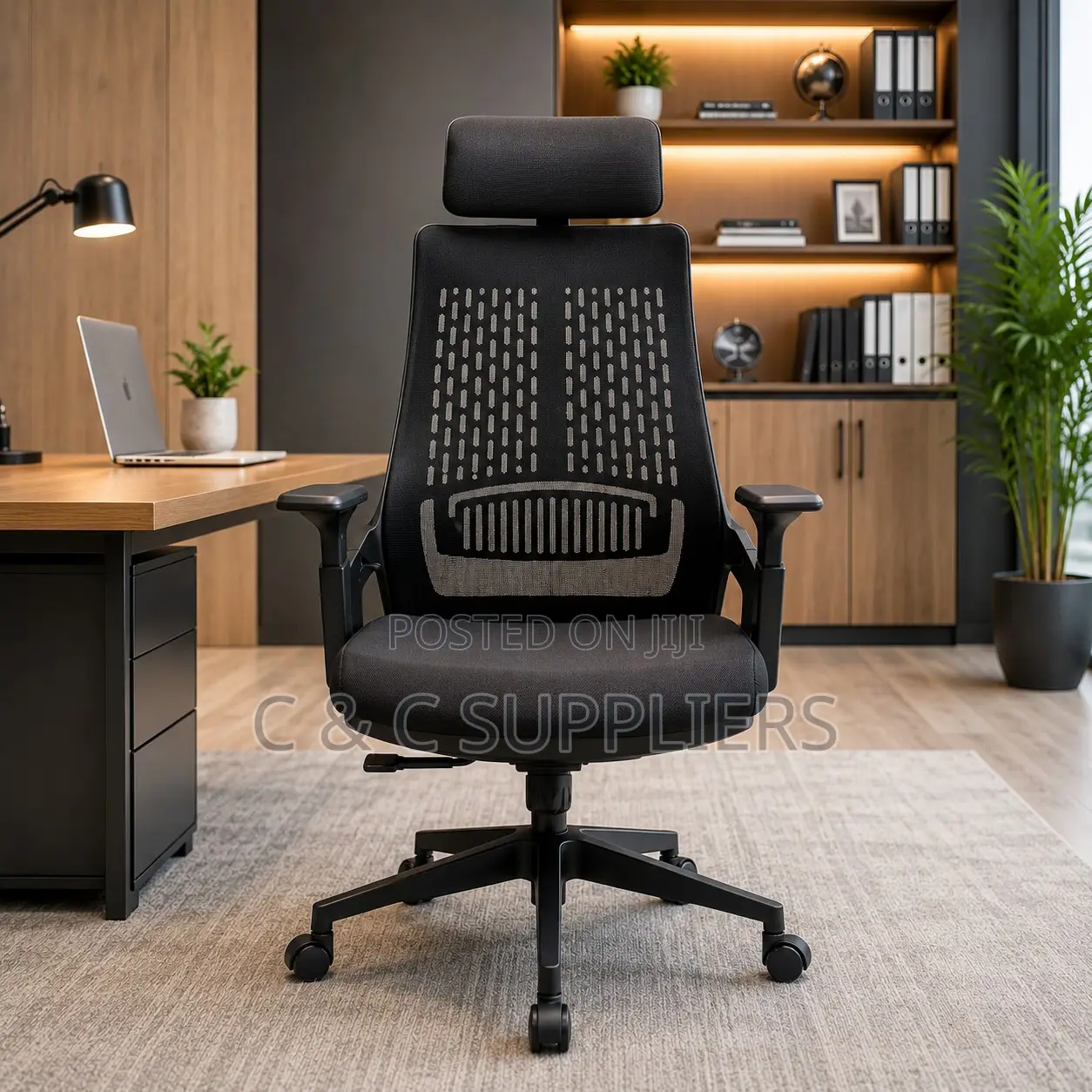 Ergonomic Lama Mesh Staff Chair