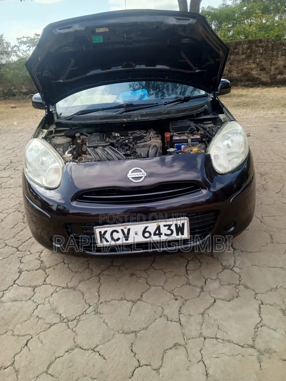 Nissan March 2012 Purple