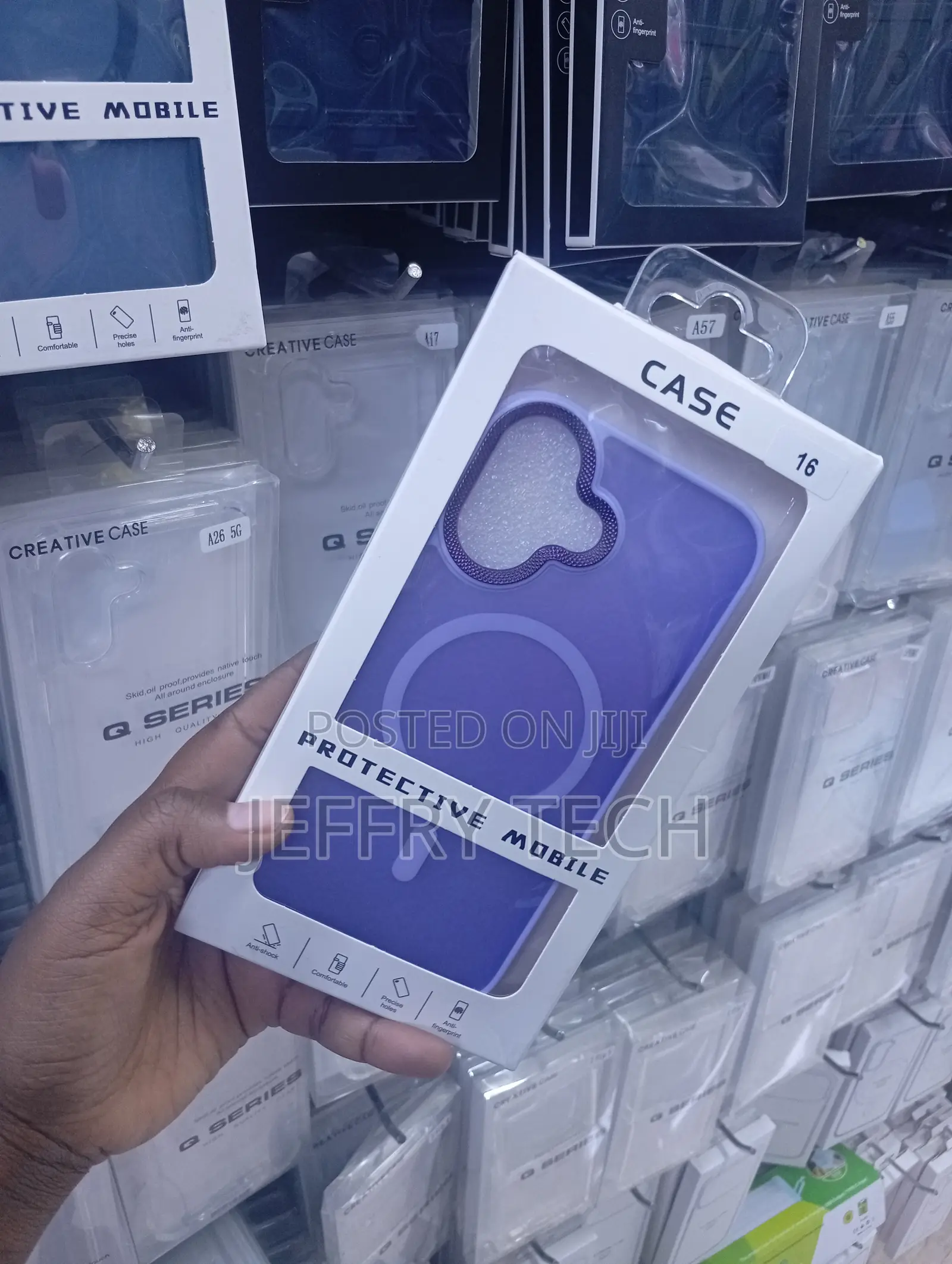 Translucent Matte Lilac/Purple Finish -iPhone 16