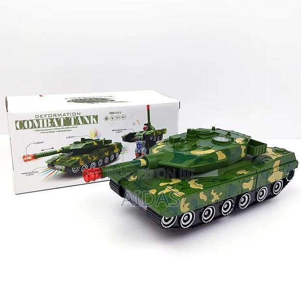 Deformation Combat Tank Toy – Transforming Robot Tank for Kids