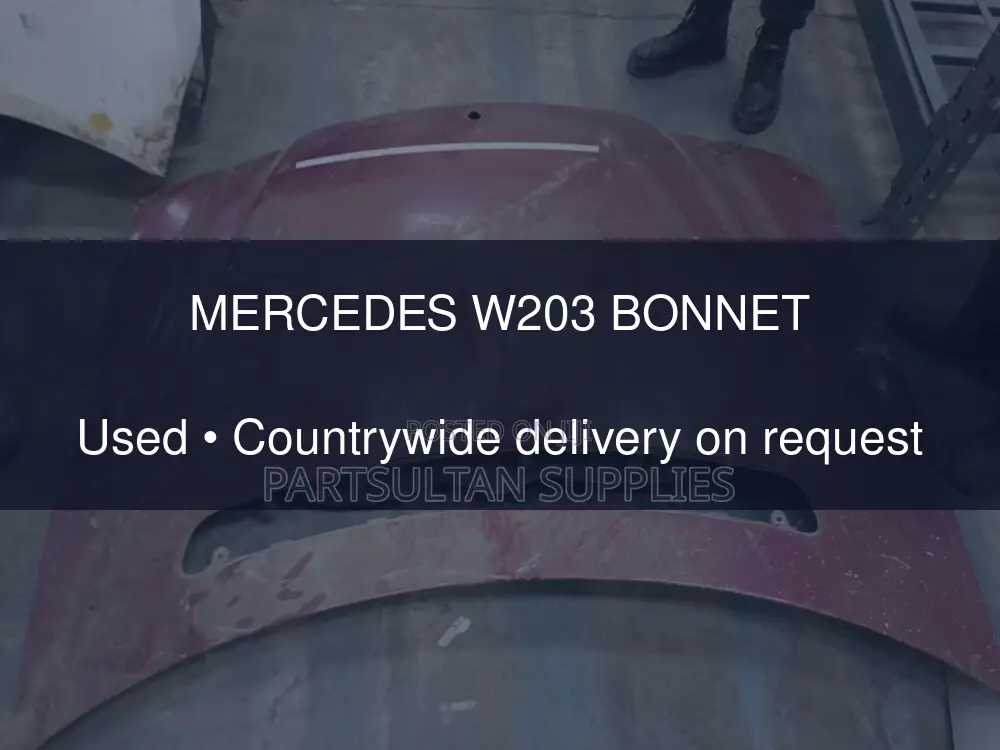 Mercedes W203 Bonnet
