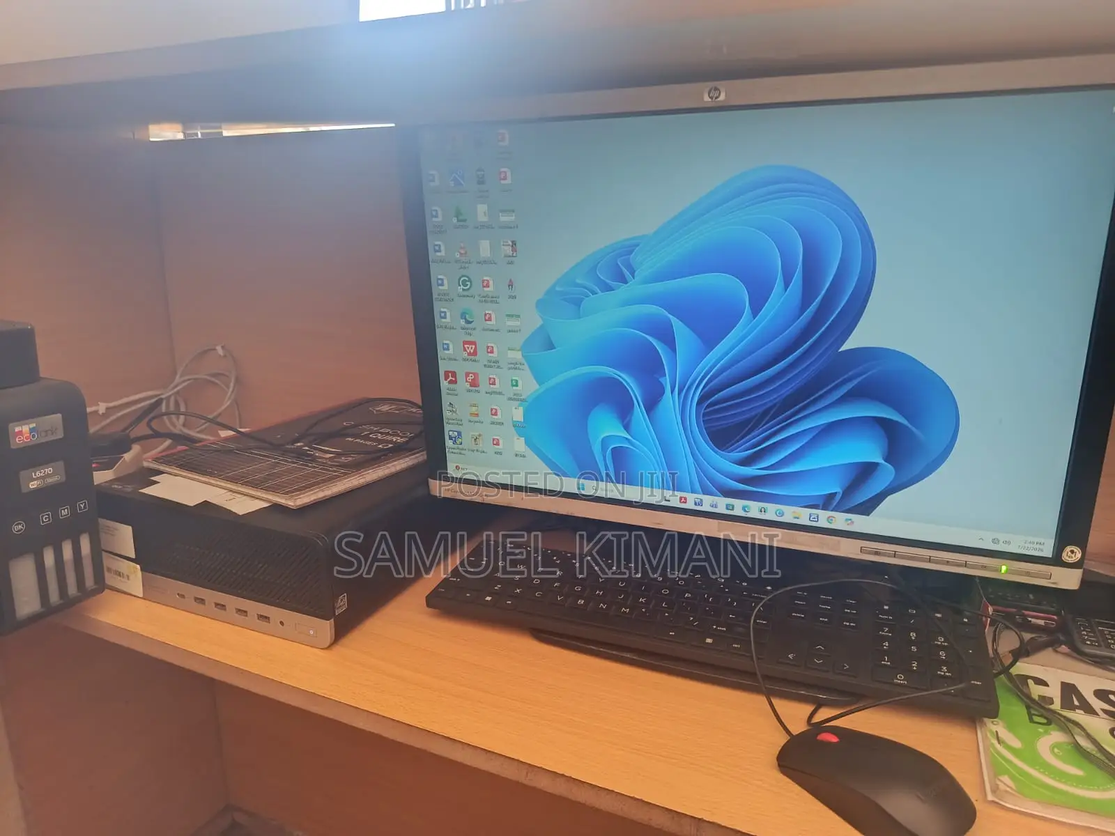 Desktop Computer HP EliteDesk 705 16GB AMD Ryzen 5 HDD 500GB