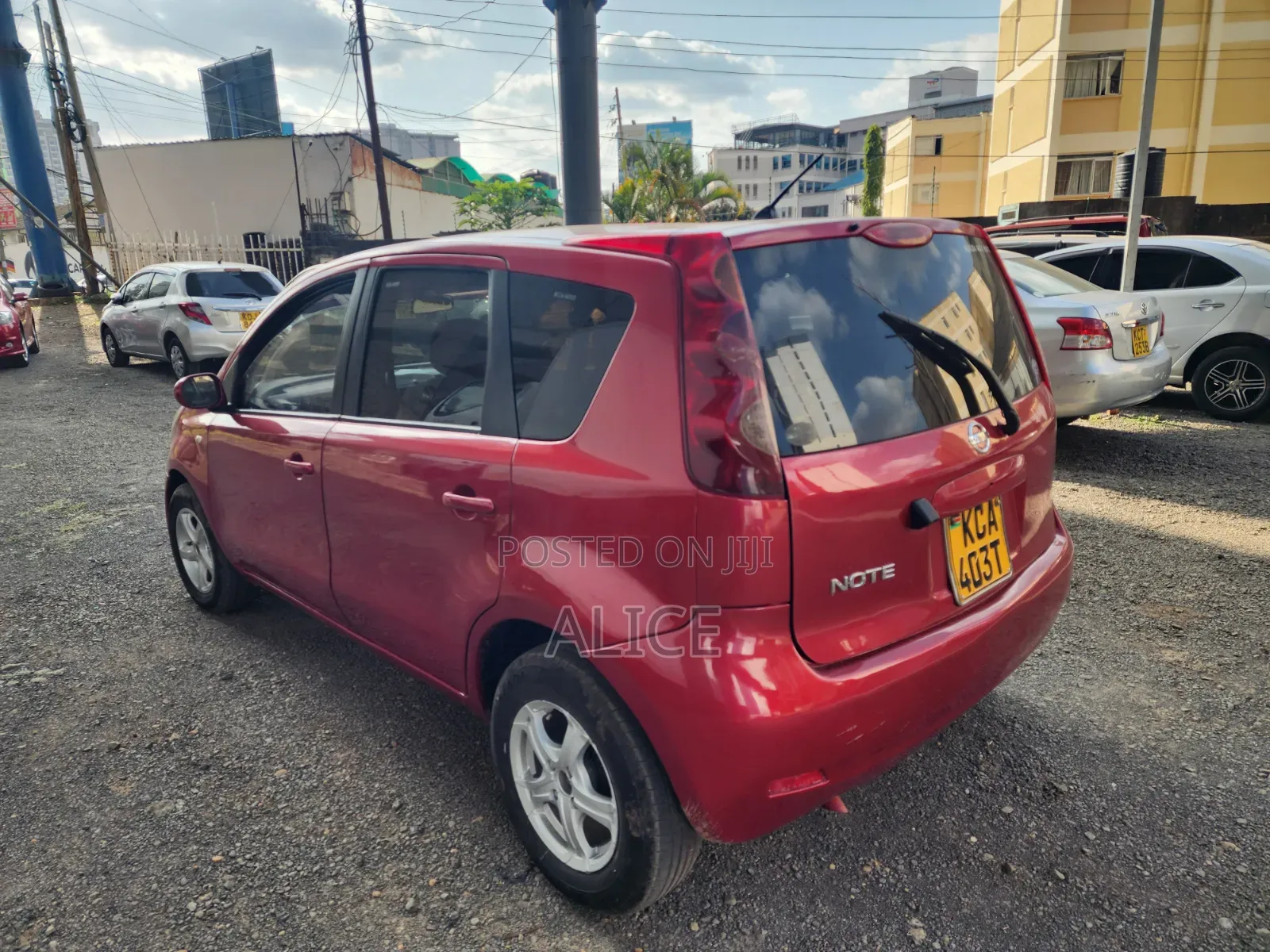Nissan Note 2007 Red