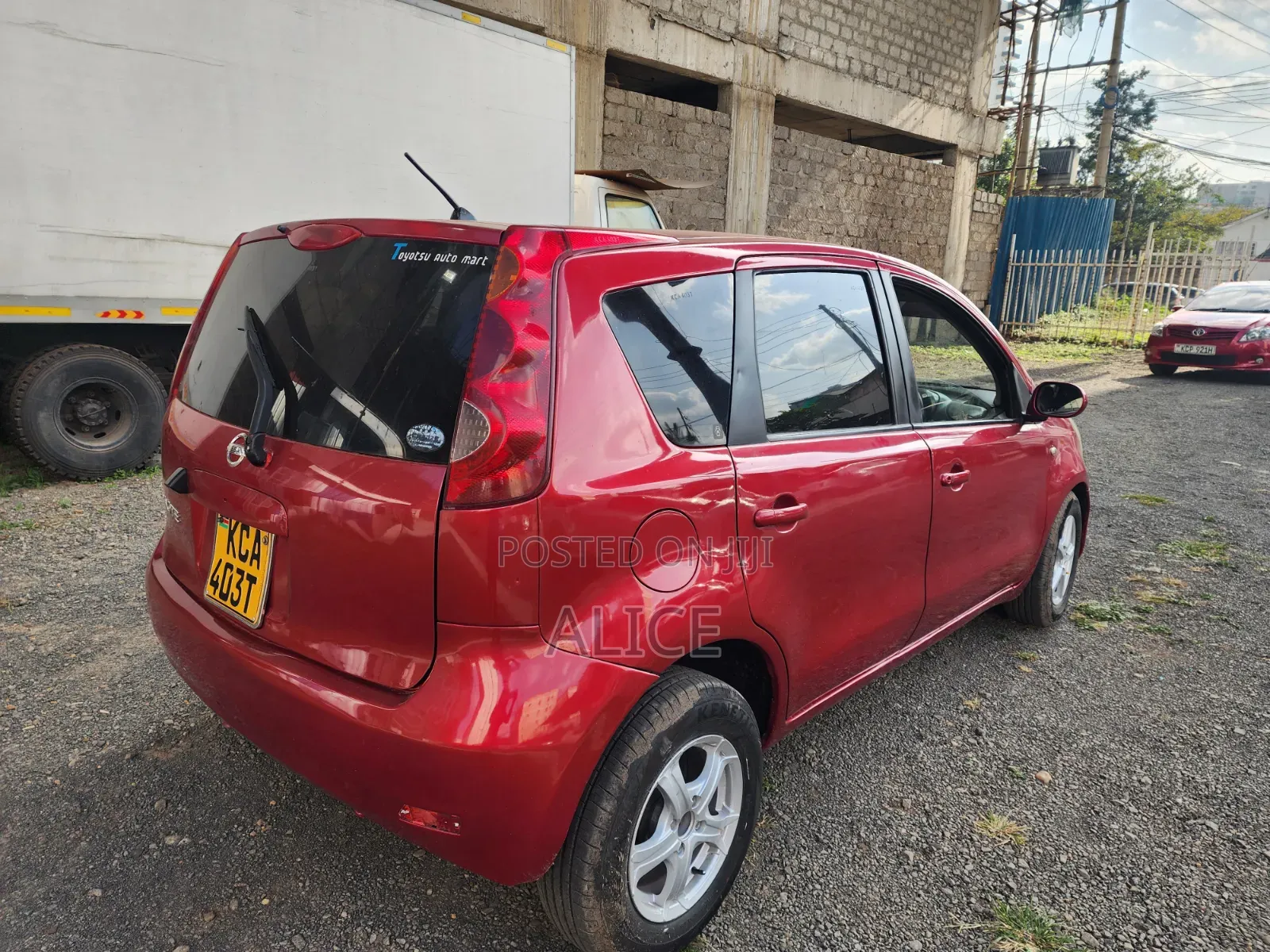 Nissan Note 2007 Red