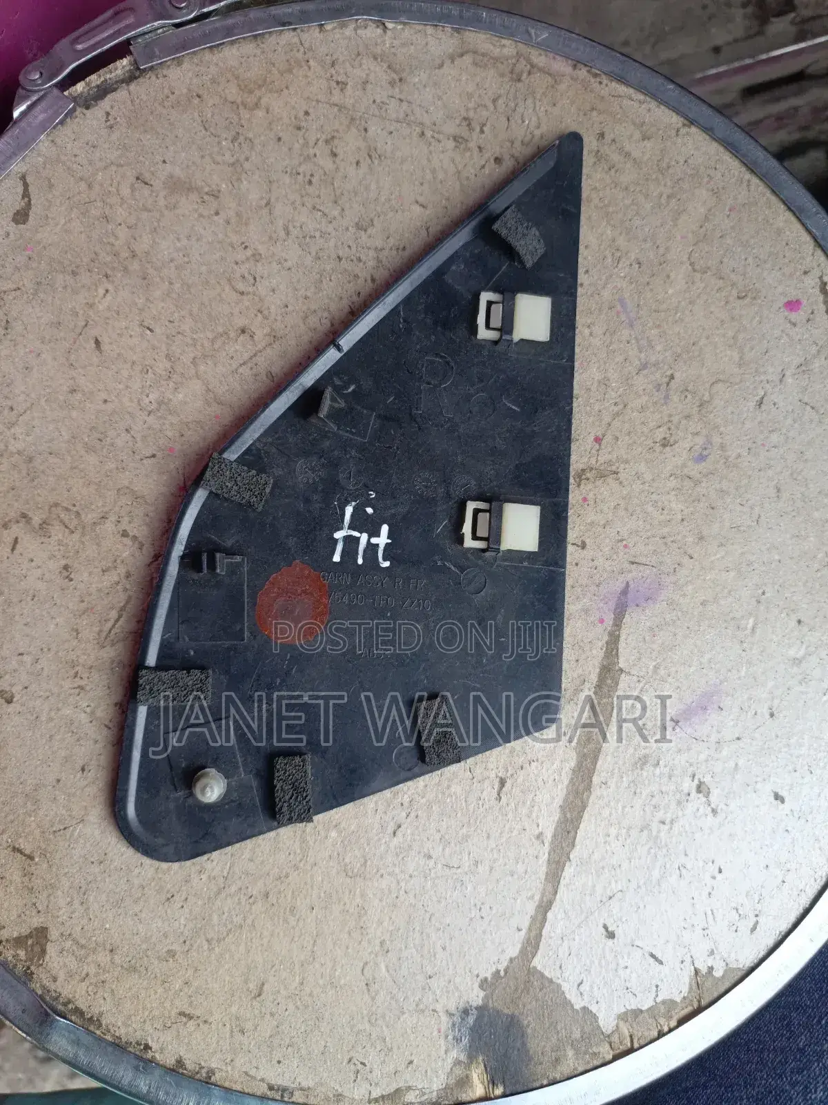 Sidemirror Finisher Cover/Triangle Honda Fit Shuttle