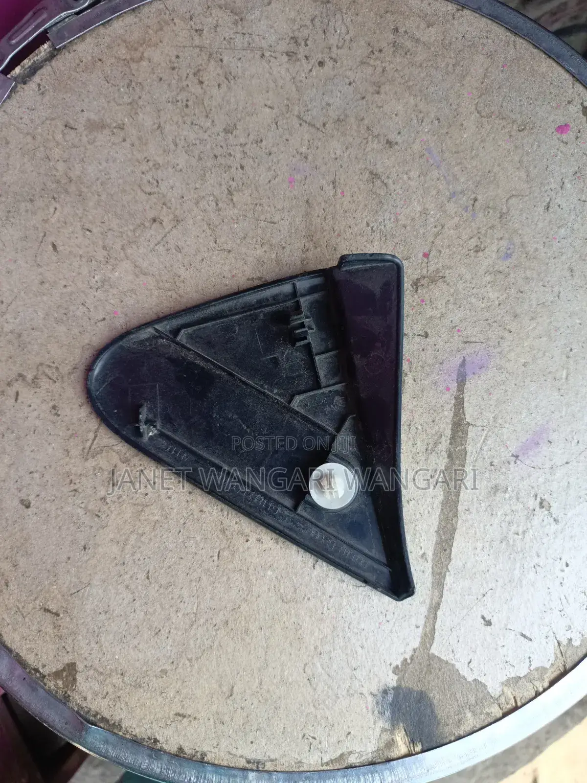 Sidemirror Finisher Cover/Triangle Aqua