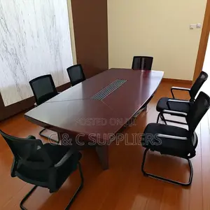 Executive Mahogany Conference Table-2.4m