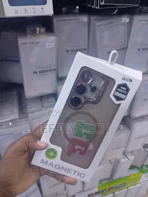 S Galaxy S26 Ultra Clear Pro" Magnetic Kickstand Protective Case