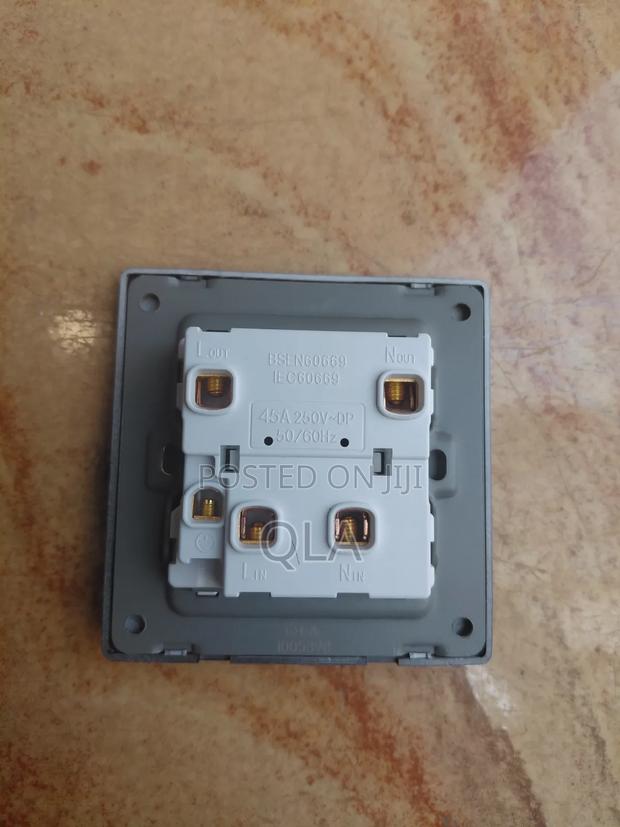 Dp Switch Neon Black 45a/250v - thumbnail 2