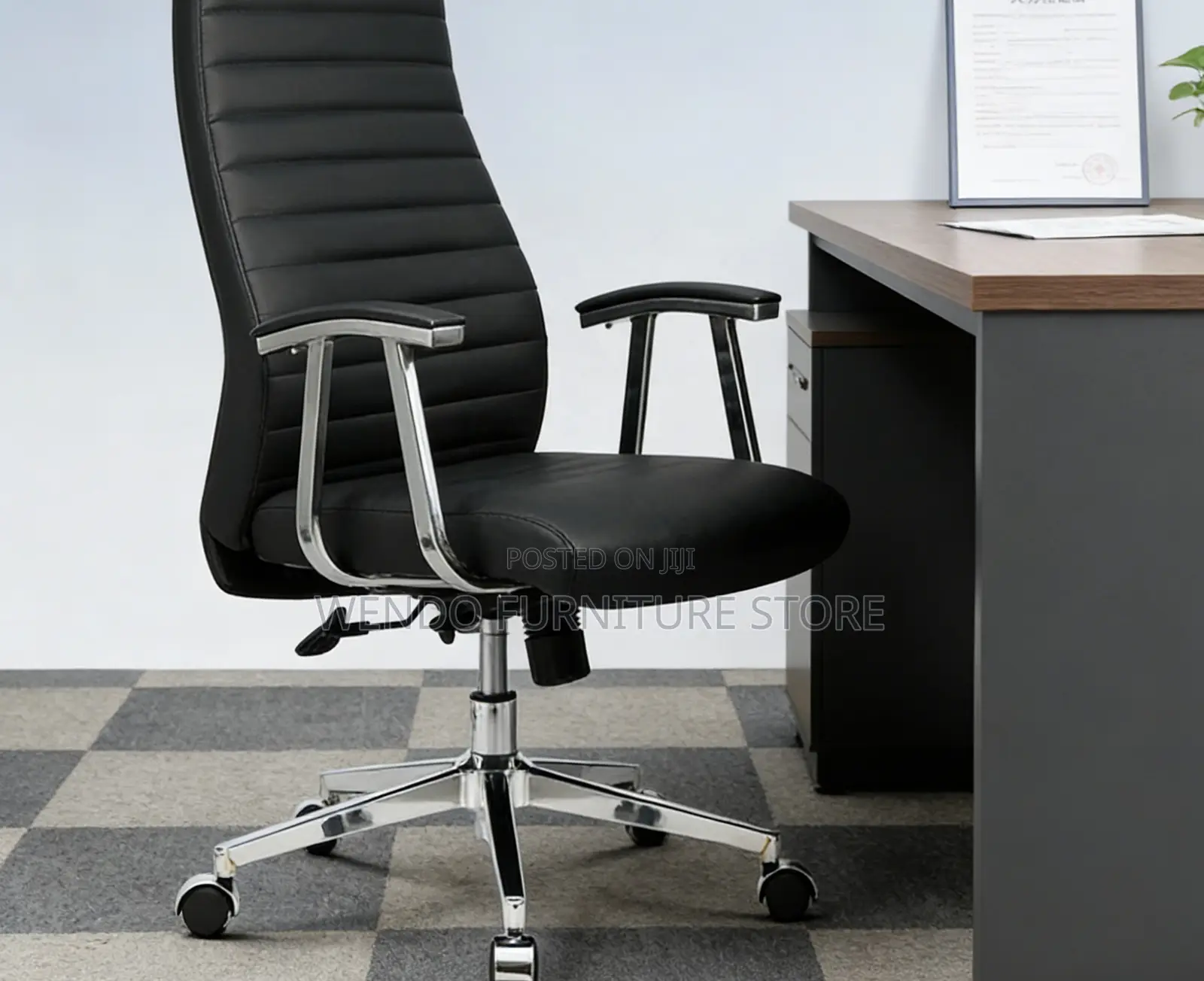Office Chairs; Modern Office Executive Chairs With High Back-Rest