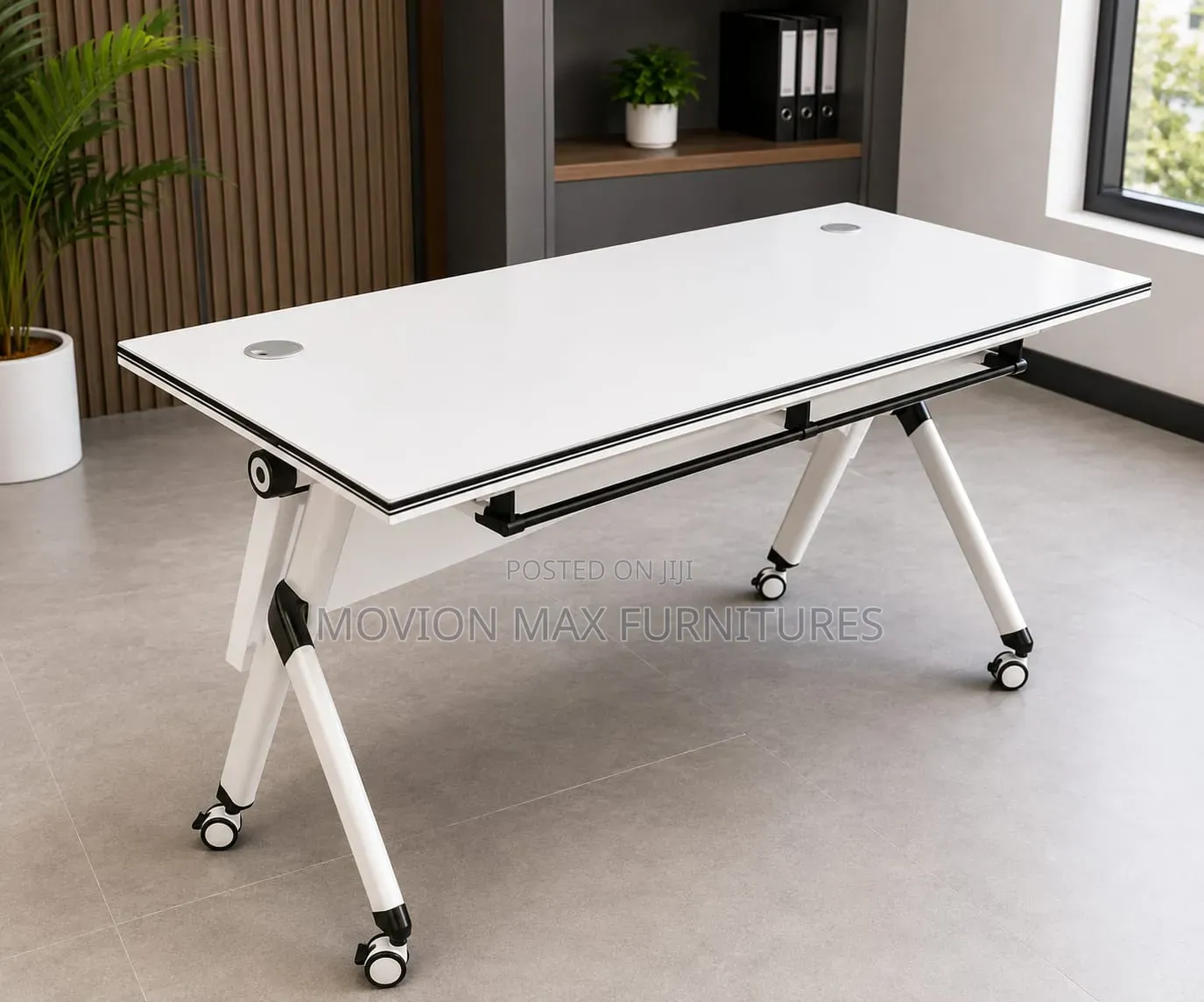 1.2m College Table Movable Table