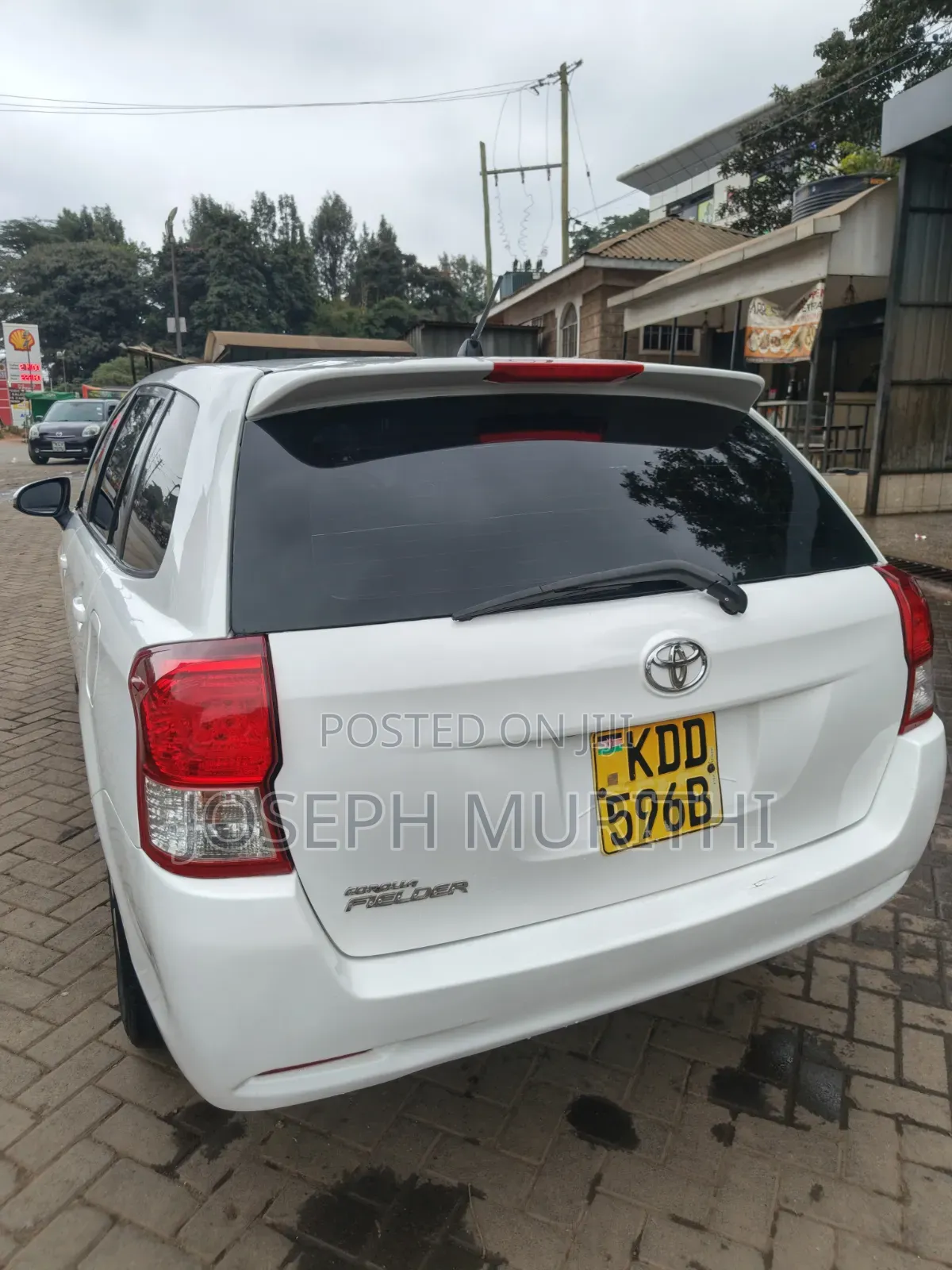 Toyota Corolla Fielder 2014 White
