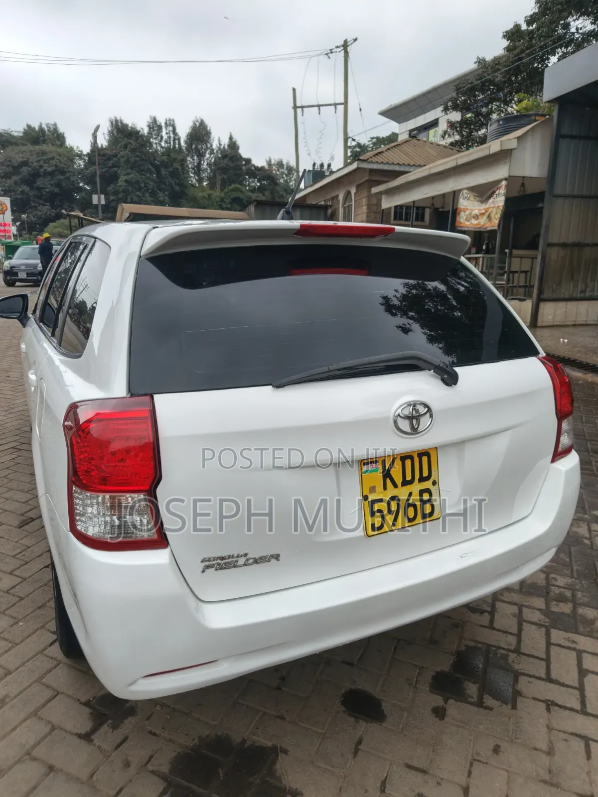 Toyota Corolla Fielder 2014 White