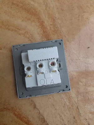 13A 1 Gang Universal Switched Socket, 1 USB + 1 Type C ,Neon