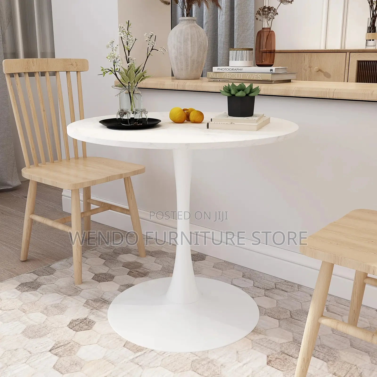 Coffe Table; Round Home Office Living Room Coffee Table