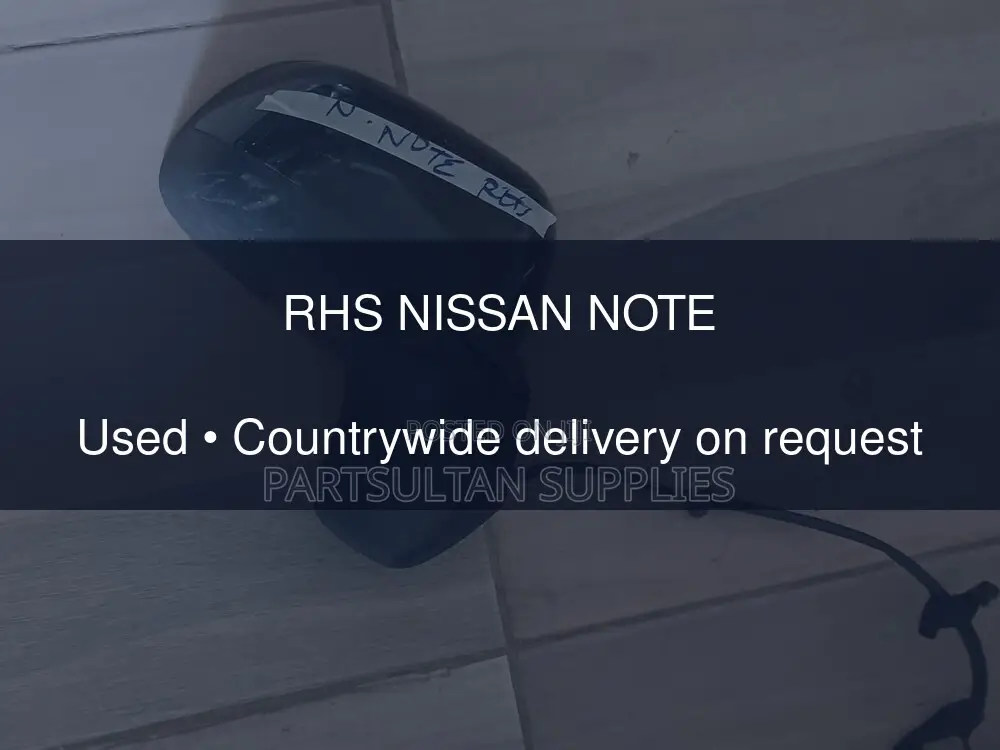 RHS Nissan Note