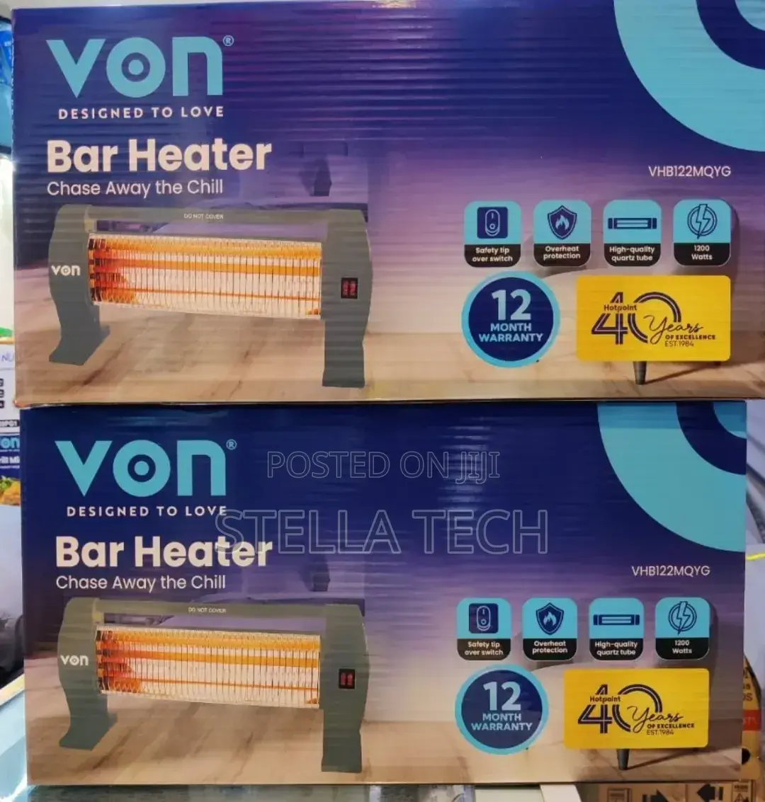 Von Quartz Bar Room Heater