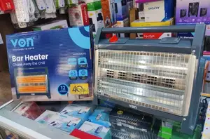 Von Quartz Bar Room Heater With Humidifier