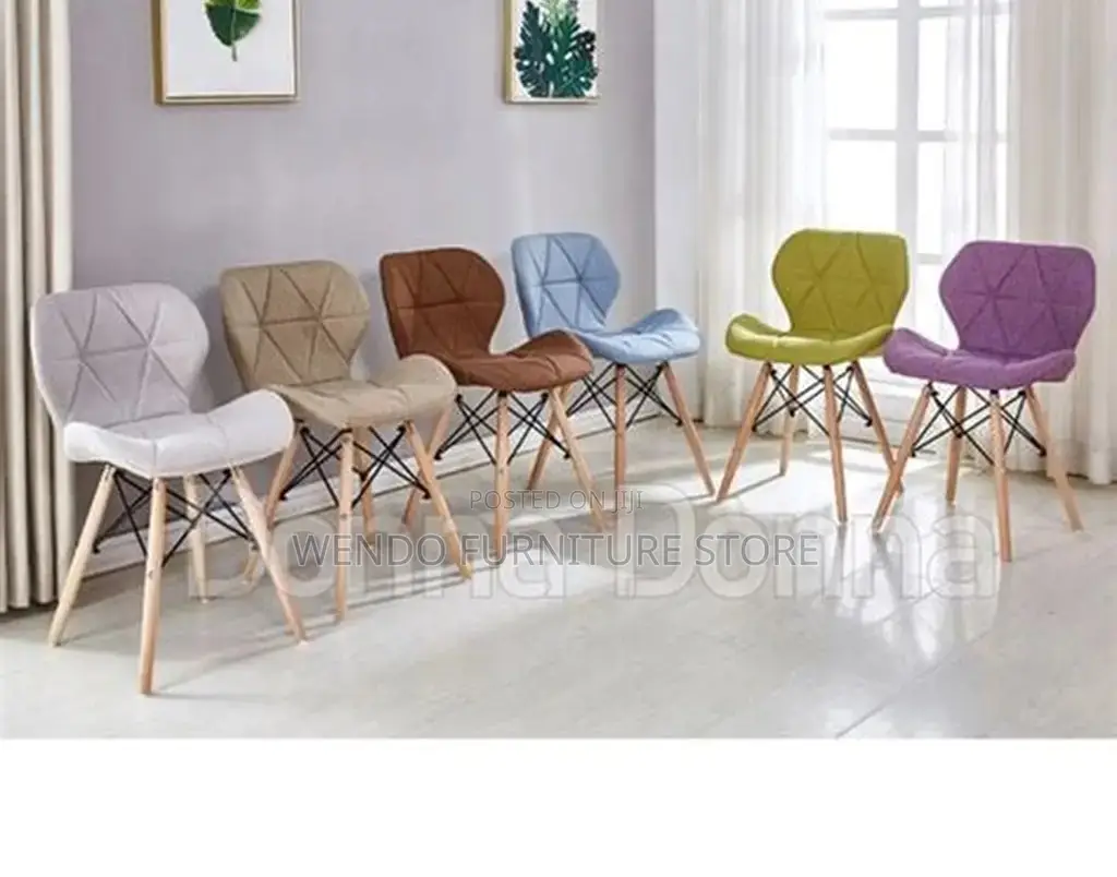 Dining Chairs; Eames Style Home Century Dining Chairs