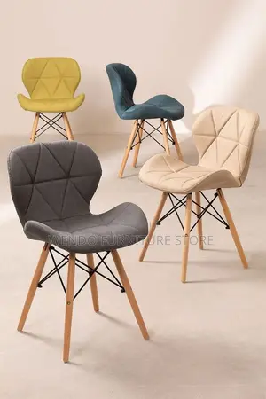 Dining Chairs; Eames Style Home Century Dining Chairs