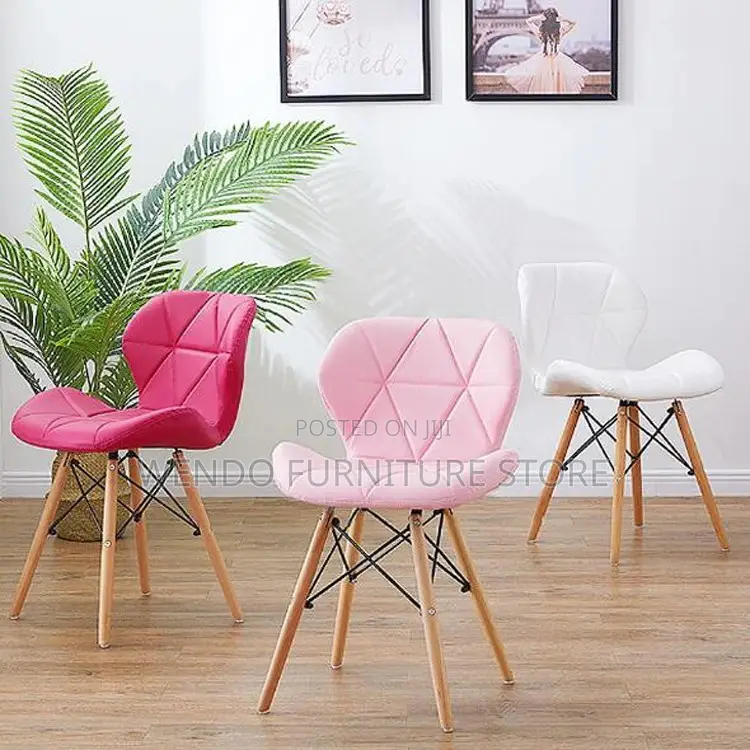 Dining Chairs; Eames Style Home Century Dining Chairs