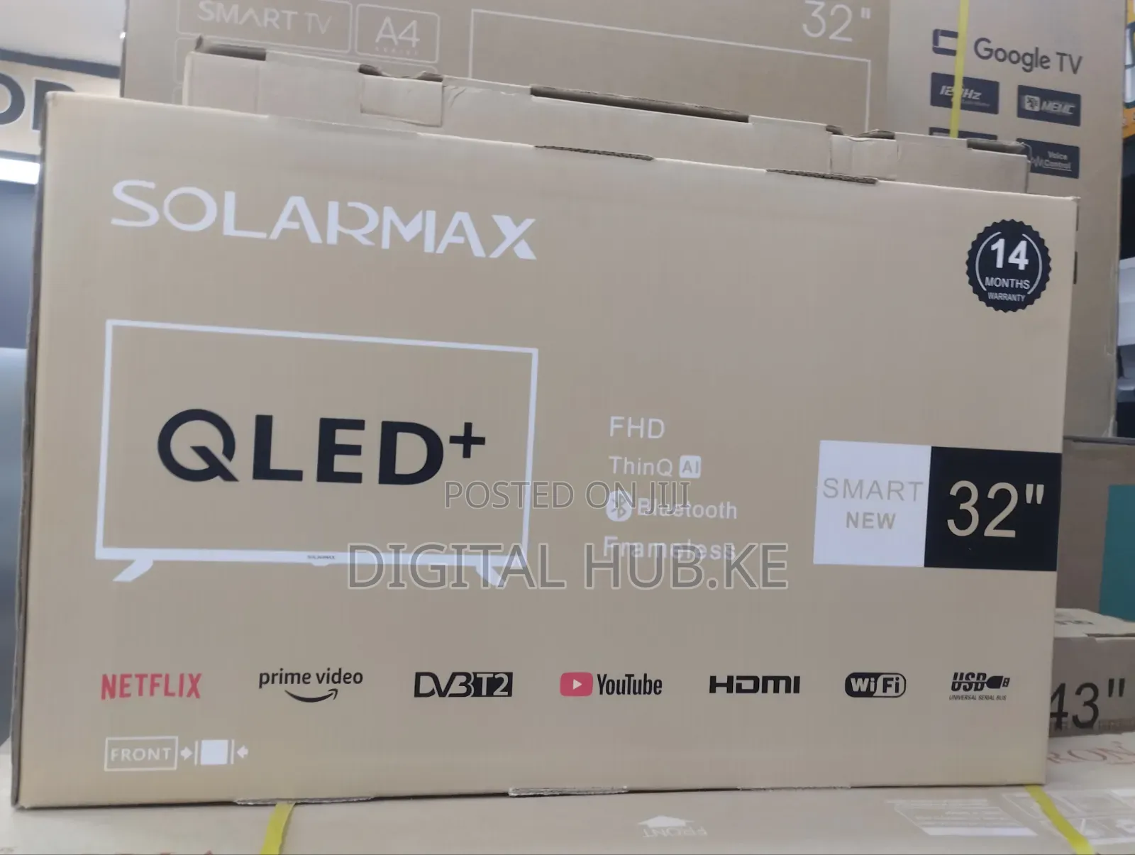 Solarmax 32"Inch Smart(Android) TV