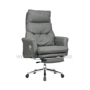 Office Chairs; Executive High Office Chair With Foldable Footrest