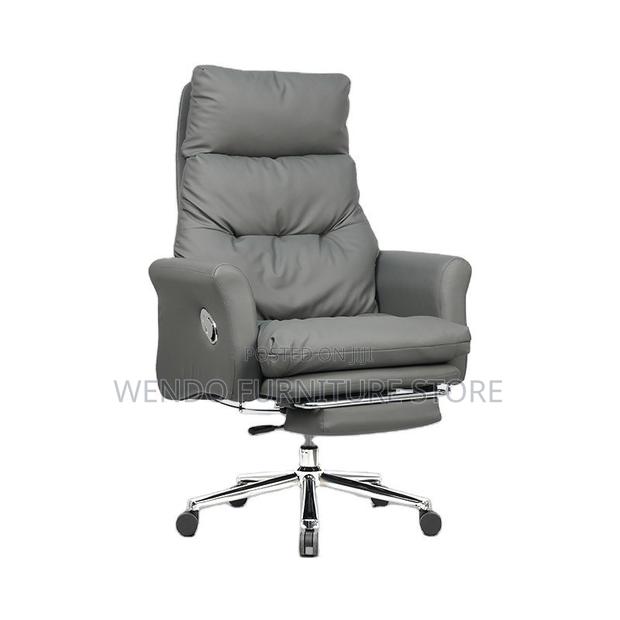 Office Chairs; Executive High Office Chair With Foldable Footrest - thumbnail 3